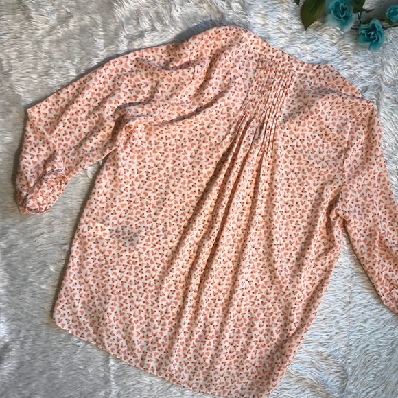 NWT NYDJ Nordstrom Herts Print Blouse - Picture 4 of 12